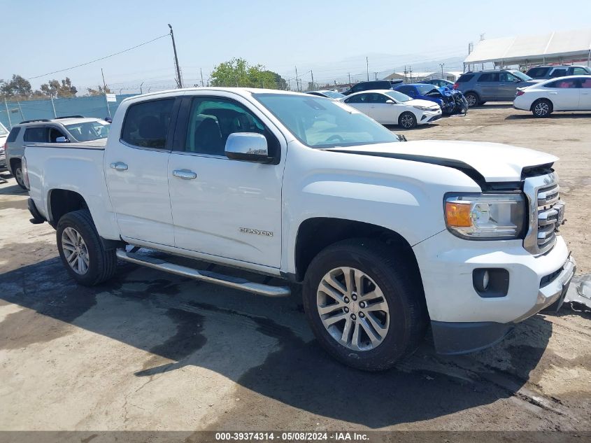 2016 GMC Canyon Slt VIN: 1GTG5DE31G1374289 Lot: 39374314