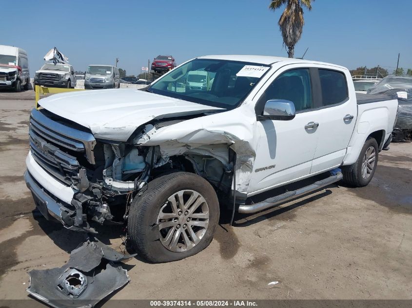 2016 GMC Canyon Slt VIN: 1GTG5DE31G1374289 Lot: 39374314