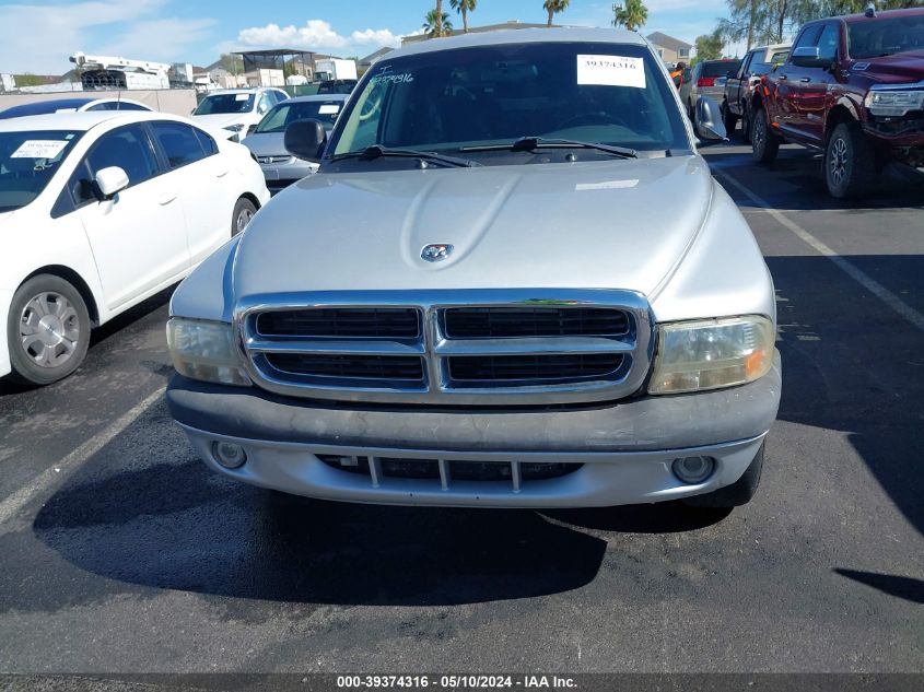 2002 Dodge Dakota Sport VIN: 1B7HL38N52S708666 Lot: 39374316