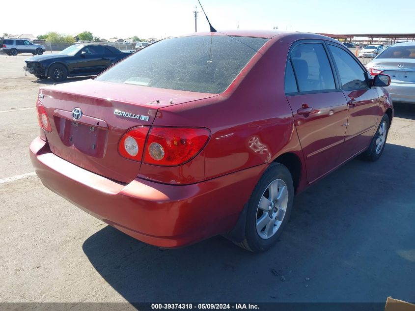 2006 Toyota Corolla Le VIN: 1NXBR30E06Z738342 Lot: 39374318