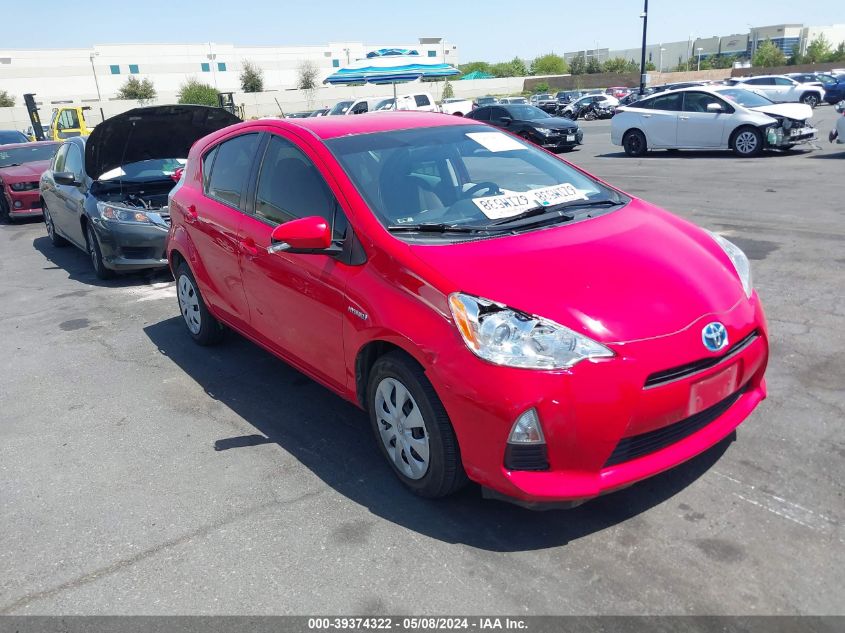 JTDKDTB37D1545943 2013 Toyota Prius C Two