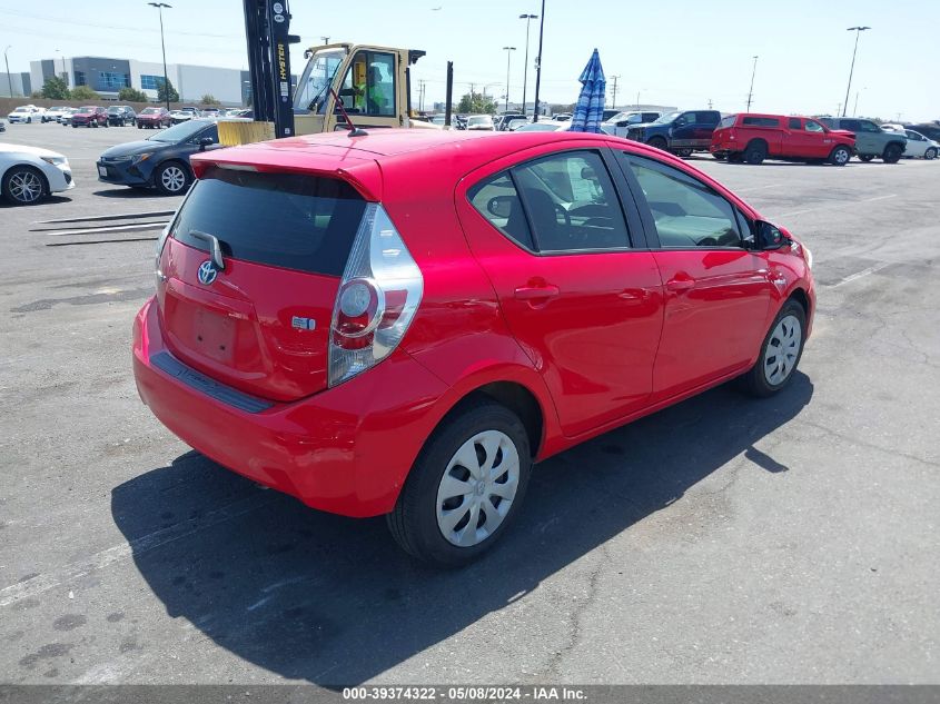 JTDKDTB37D1545943 2013 Toyota Prius C Two