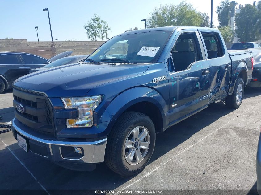 2015 Ford F-150 Xl VIN: 1FTEW1CPXFKF18164 Lot: 39374323