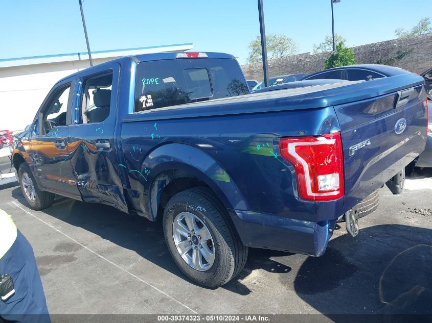 2015 Ford F-150 Xl VIN: 1FTEW1CPXFKF18164 Lot: 39374323