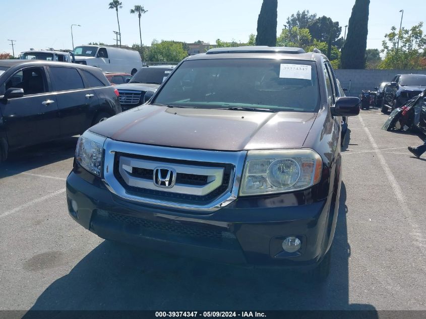 2010 Honda Pilot Ex-L VIN: 5FNYF3H5XAB001940 Lot: 39374347