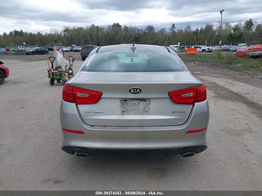 2015 Kia Optima Sx VIN: 5XXGR4A78FG387024 Lot: 39374353