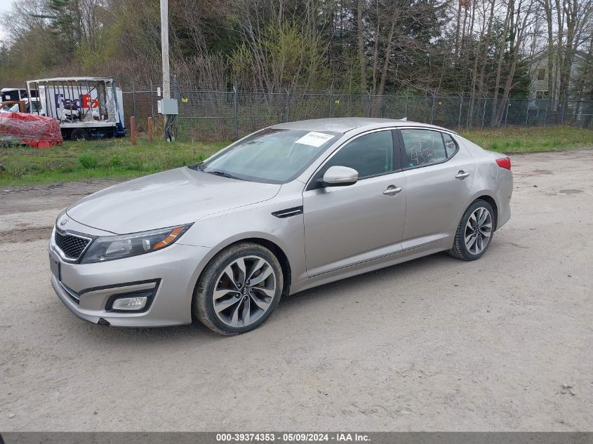 2015 Kia Optima Sx VIN: 5XXGR4A78FG387024 Lot: 39374353