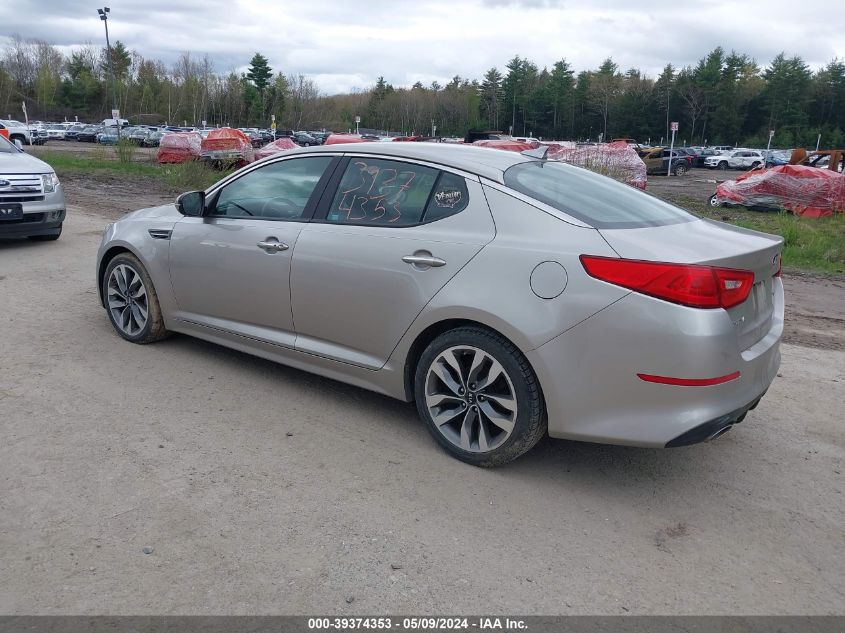 2015 Kia Optima Sx VIN: 5XXGR4A78FG387024 Lot: 39374353