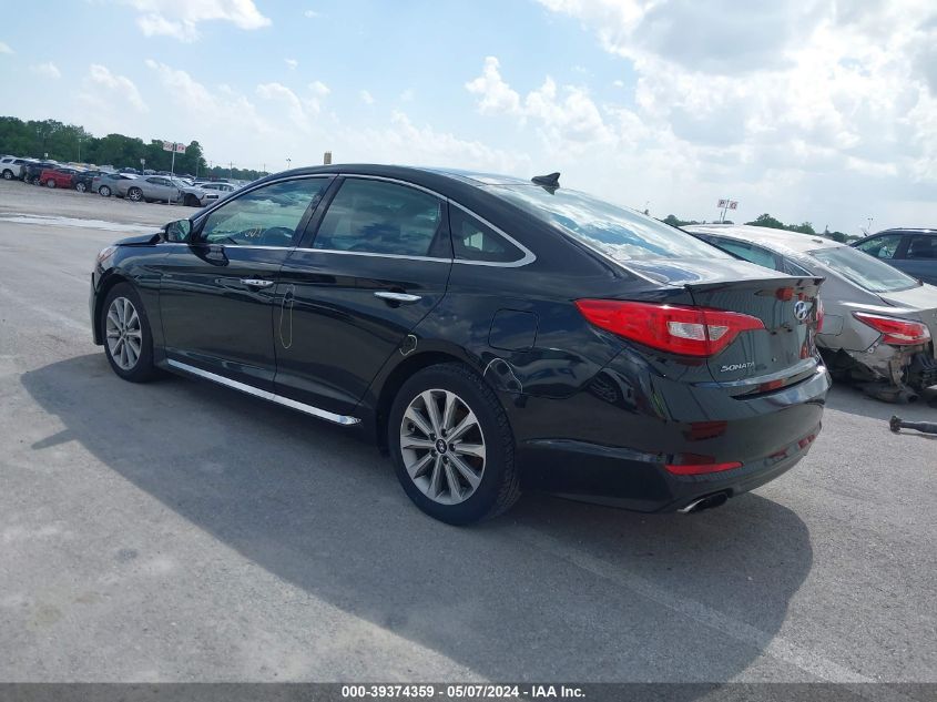 2016 Hyundai Sonata Limited VIN: 5NPE34AF4GH270806 Lot: 39374359