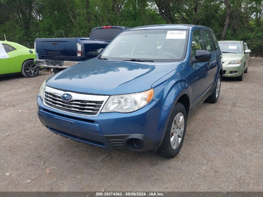 2009 Subaru Forester 2.5X VIN: JF2SH616X9H704973 Lot: 39374363