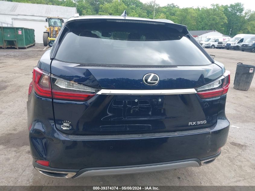 2021 Lexus Rx 350 VIN: 2T2HZMDA5MC285157 Lot: 39374374