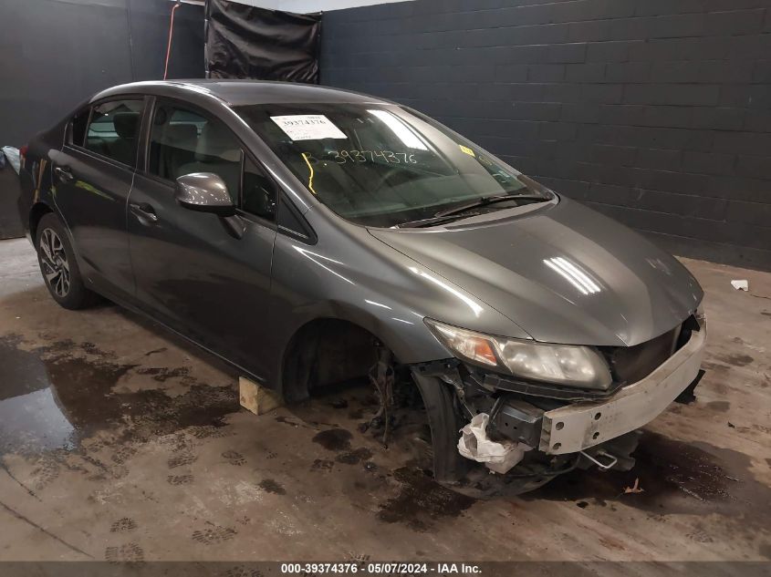 2013 Honda Civic Lx VIN: 19XFB2F51DE234972 Lot: 39374376