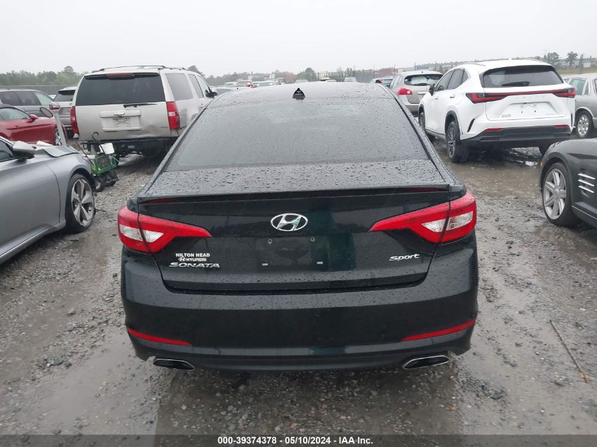 2017 Hyundai Sonata Sport VIN: 5NPE34AFXHH489965 Lot: 39374378