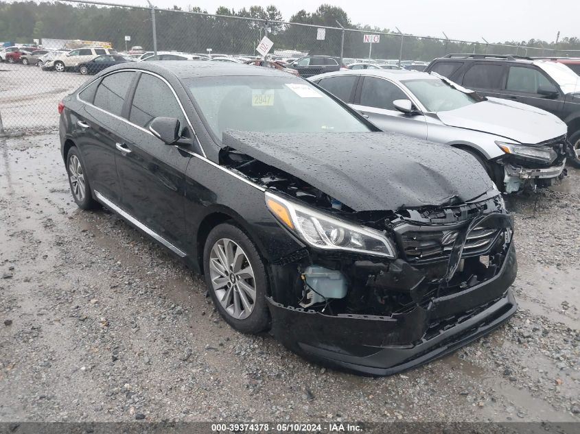 2017 Hyundai Sonata Sport VIN: 5NPE34AFXHH489965 Lot: 39374378