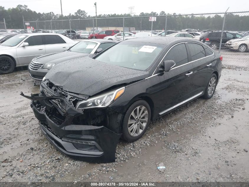 2017 Hyundai Sonata Sport VIN: 5NPE34AFXHH489965 Lot: 39374378