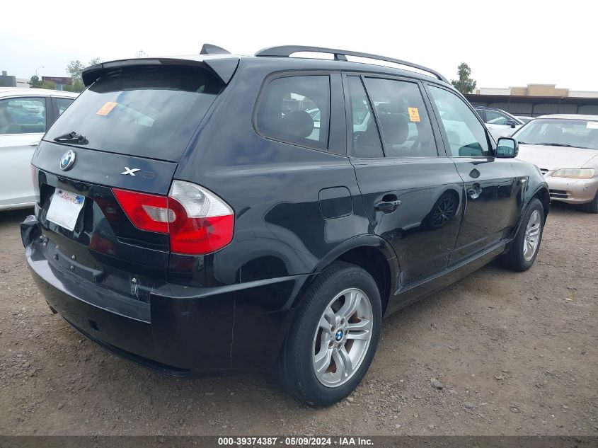 2005 BMW X3 3.0I VIN: WBXPA93415WD14751 Lot: 39374387