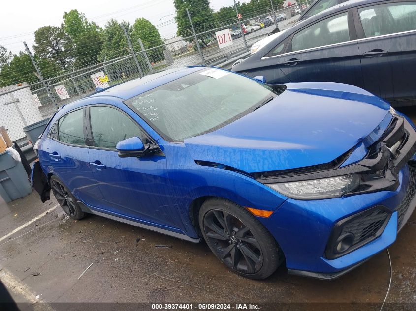 2018 Honda Civic Sport Touring VIN: SHHFK7H99JU214096 Lot: 39374401