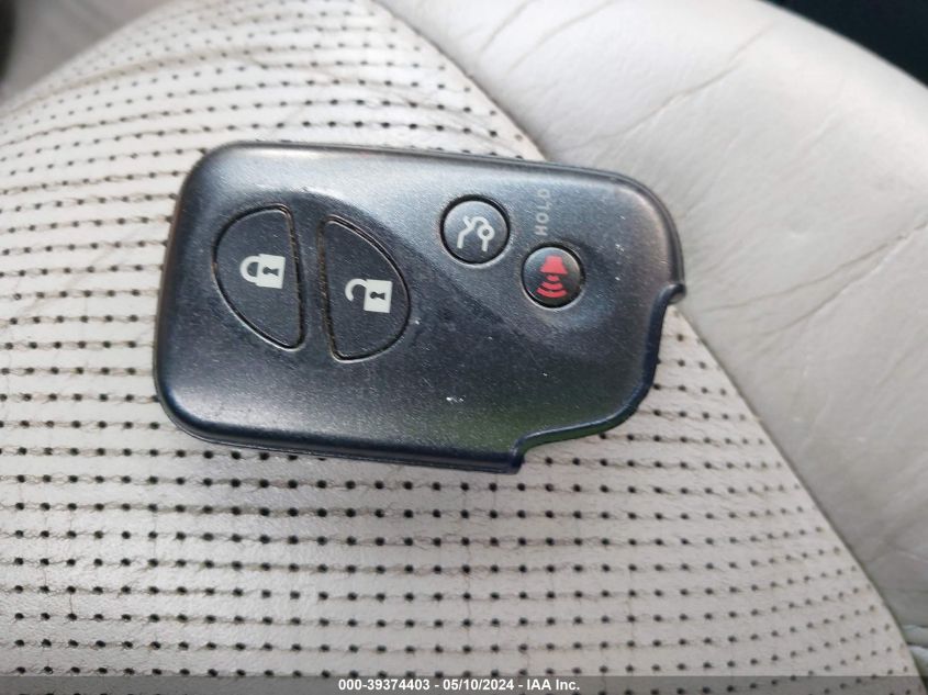 2009 Lexus Es 350 VIN: JTHBJ46G592330606 Lot: 39374403