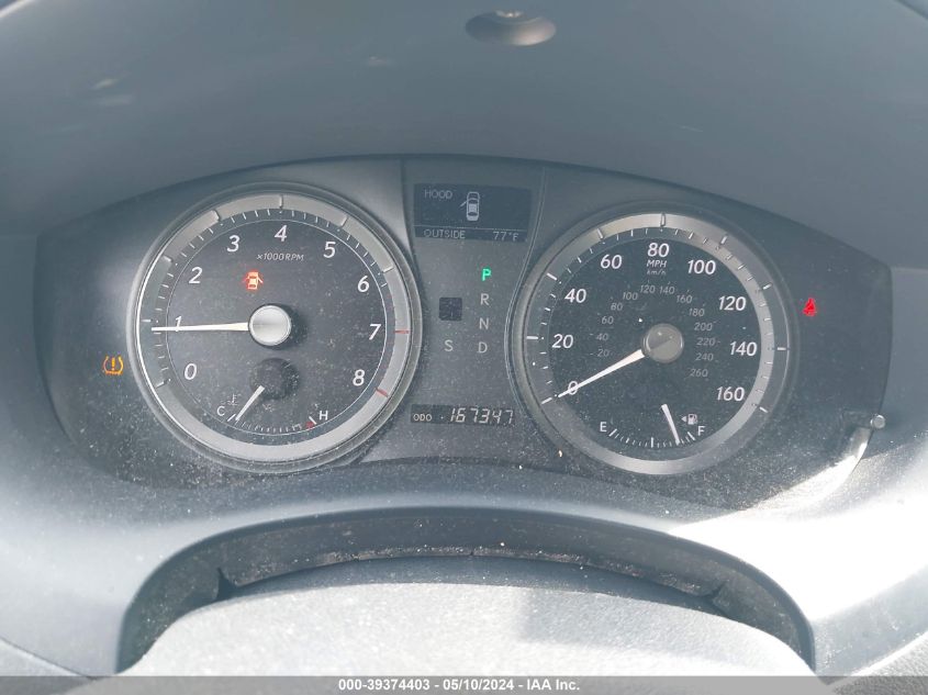 2009 Lexus Es 350 VIN: JTHBJ46G592330606 Lot: 39374403