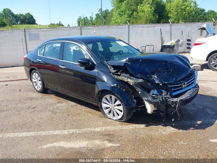 2014 Honda Accord Ex-L V-6 VIN: 1HGCR3F8XEA009437 Lot: 39374411