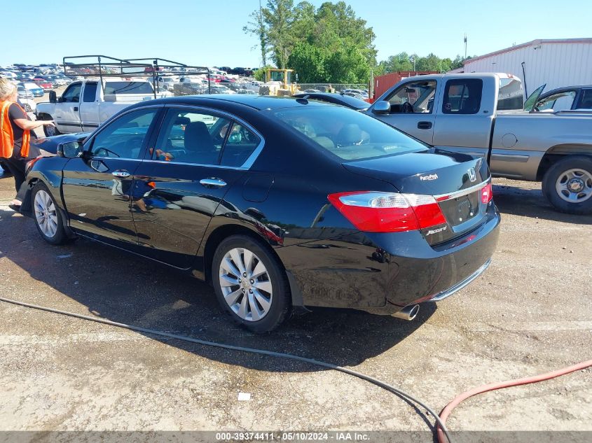 2014 Honda Accord Ex-L V-6 VIN: 1HGCR3F8XEA009437 Lot: 39374411