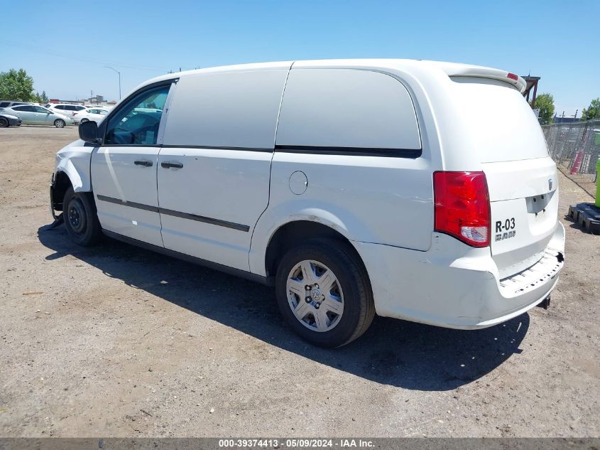 2013 Ram Cargo Tradesman VIN: 2C4JRGAG8DR673841 Lot: 39374413