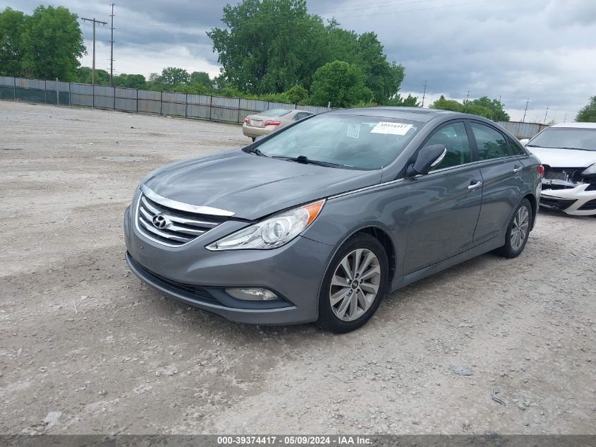 2014 Hyundai Sonata Limited VIN: 5NPEC4AC3EH917800 Lot: 39374417