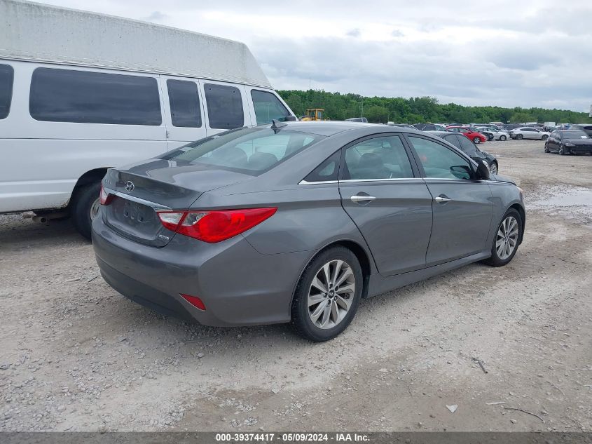 2014 Hyundai Sonata Limited VIN: 5NPEC4AC3EH917800 Lot: 39374417