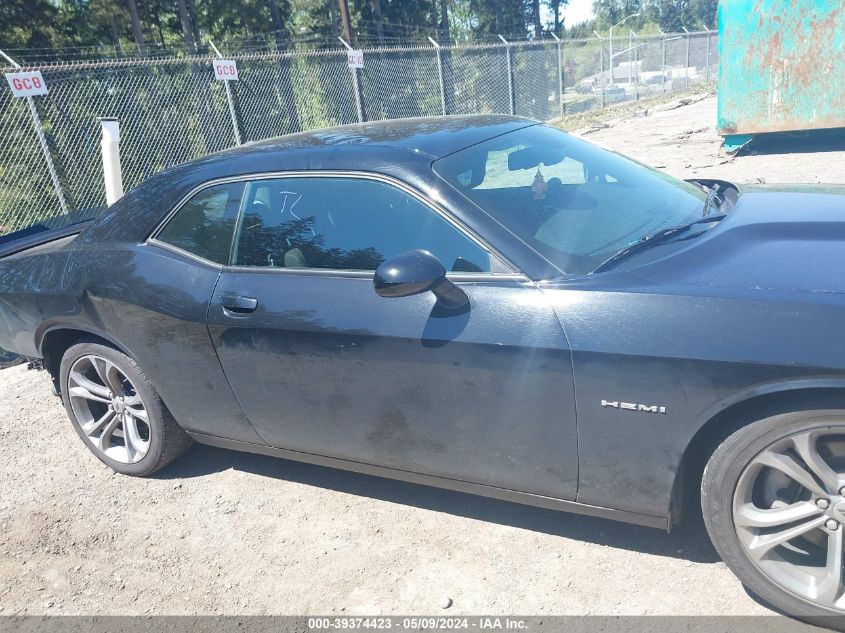 2021 Dodge Challenger R/T VIN: 2C3CDZBT5MH563838 Lot: 39374423