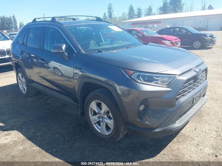 2019 Toyota Rav4 Hybrid Xle VIN: 2T3RWRFV6KW040353 Lot: 39374425