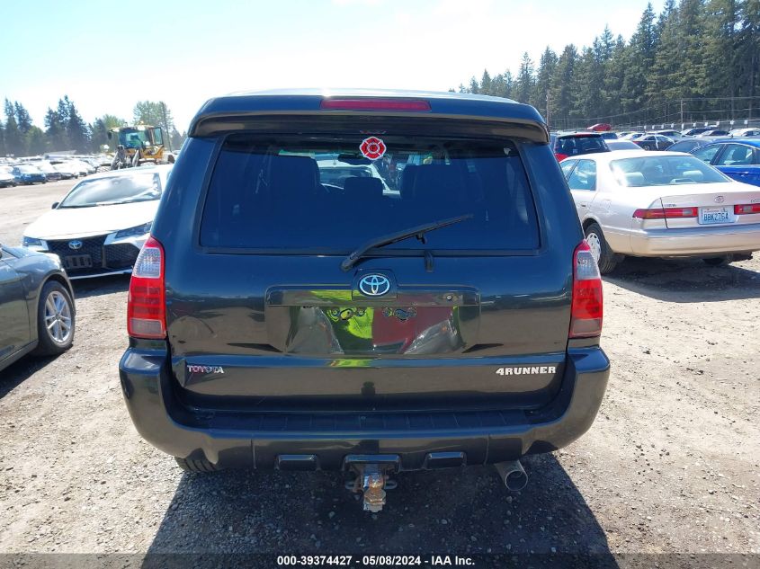 2006 Toyota 4Runner Limited V6 VIN: JTEBU17R760084488 Lot: 39374427