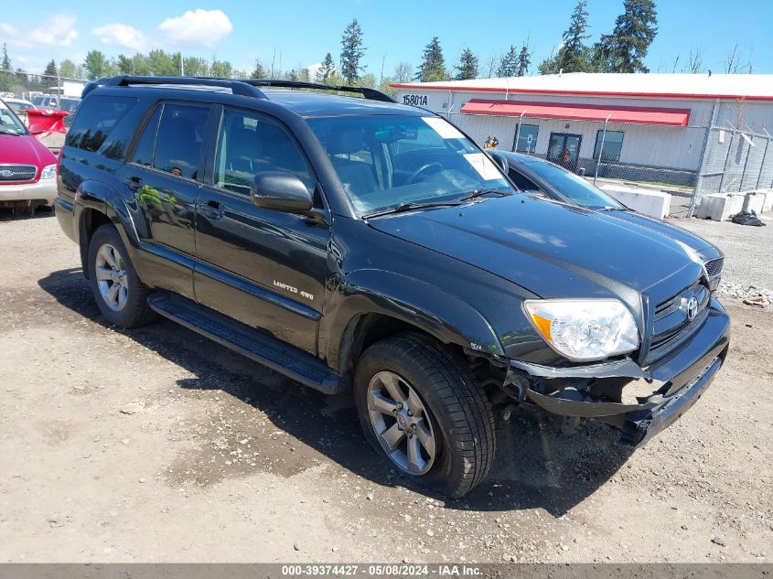 2006 Toyota 4Runner Limited V6 VIN: JTEBU17R760084488 Lot: 39374427