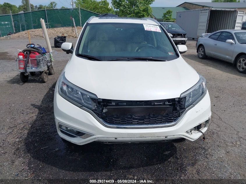 2015 Honda Cr-V Ex-L VIN: 5J6RM4H77FL004911 Lot: 39374439