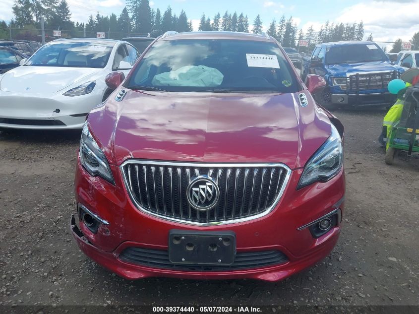 2018 Buick Envision Premium I VIN: LRBFX3SXXJD005393 Lot: 39374440