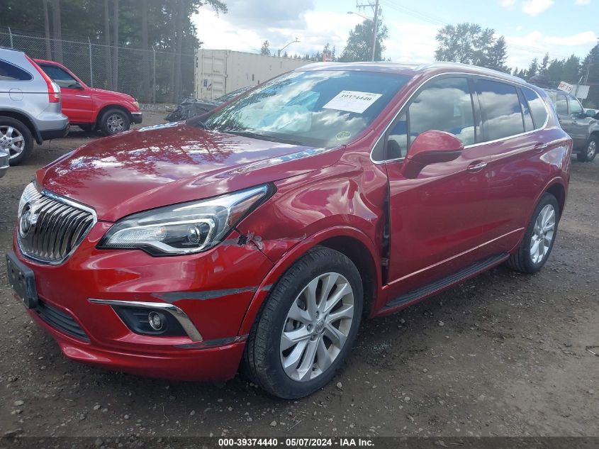 2018 Buick Envision Premium I VIN: LRBFX3SXXJD005393 Lot: 39374440