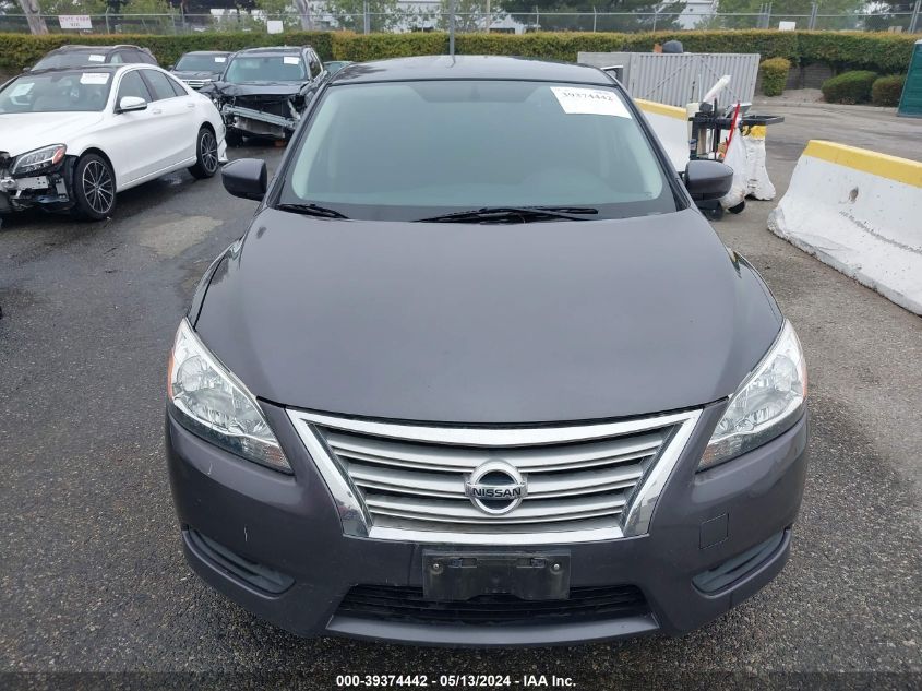 2015 Nissan Sentra Sv VIN: 3N1AB7AP6FY287414 Lot: 39374442