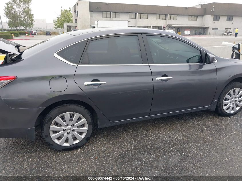 2015 Nissan Sentra Sv VIN: 3N1AB7AP6FY287414 Lot: 39374442