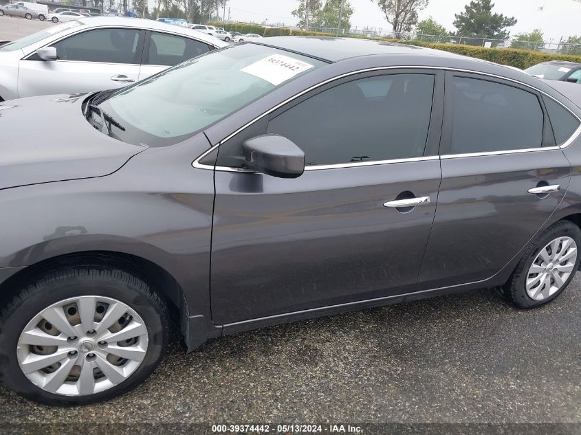 2015 Nissan Sentra Sv VIN: 3N1AB7AP6FY287414 Lot: 39374442