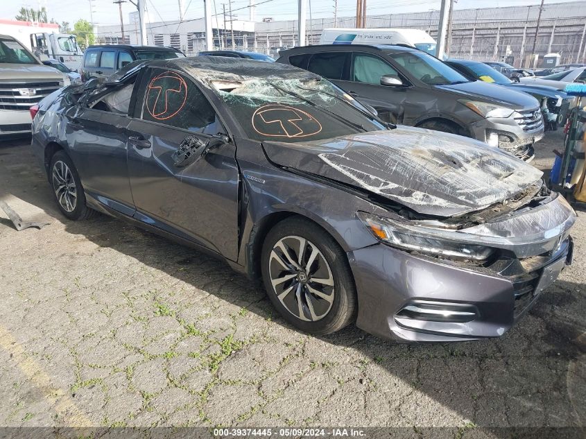 2020 Honda Accord Hybrid VIN: 1HGCV3F18LA012834 Lot: 39374445