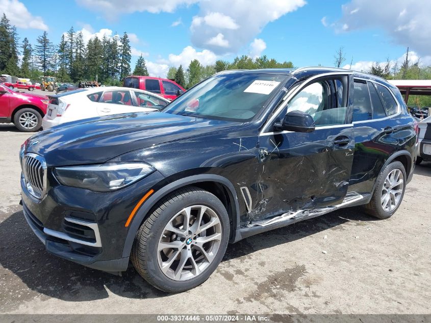 2023 BMW X5 Sdrive40I VIN: 5UXCR4C06P9P21272 Lot: 39374446