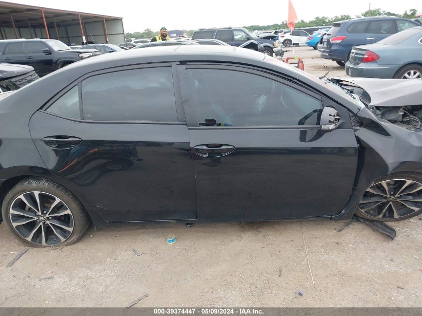 2018 Toyota Corolla Xse VIN: 5YFBURHE9JP760999 Lot: 39374447