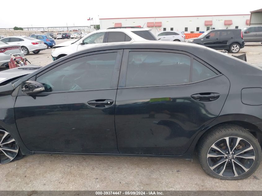 2018 Toyota Corolla Xse VIN: 5YFBURHE9JP760999 Lot: 39374447