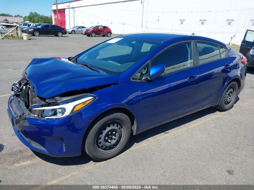 2018 Kia Forte Lx VIN: 3KPFK4A72JE246693 Lot: 39374465