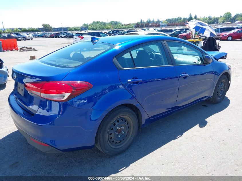 2018 Kia Forte Lx VIN: 3KPFK4A72JE246693 Lot: 39374465