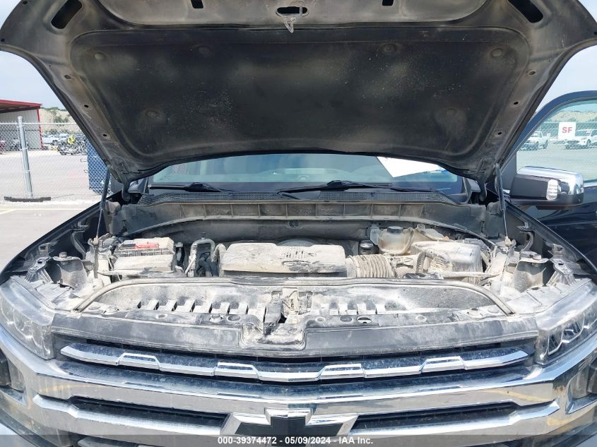 2021 Chevrolet Silverado 1500 4Wd Short Bed Ltz VIN: 3GCUYGED3MG384405 Lot: 39374472