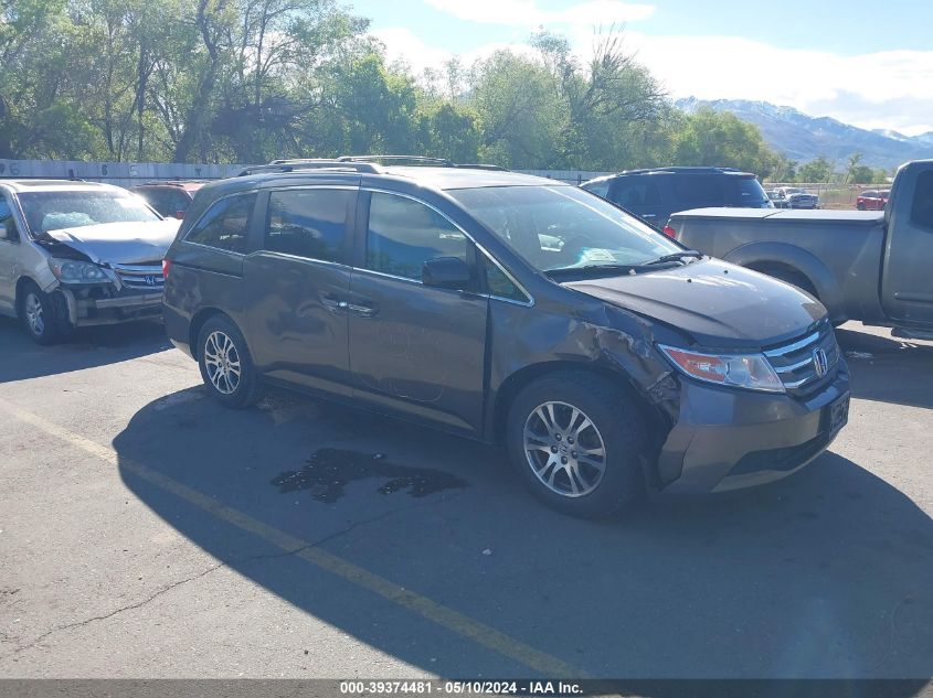 2012 Honda Odyssey Ex-L VIN: 5FNRL5H61CB004021 Lot: 39374481