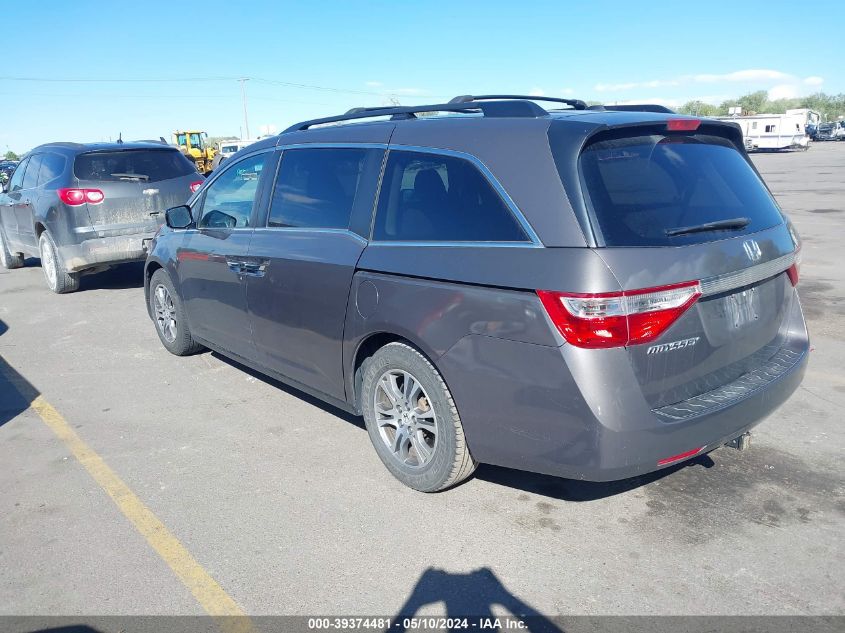 2012 Honda Odyssey Ex-L VIN: 5FNRL5H61CB004021 Lot: 39374481