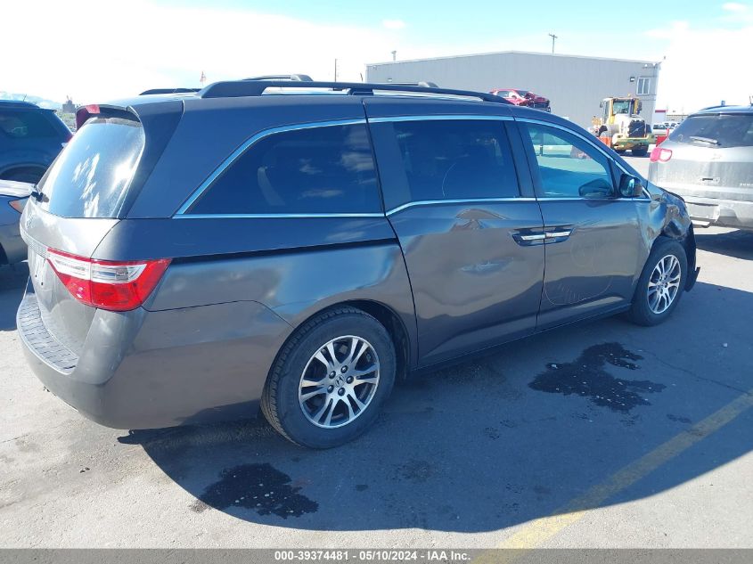 2012 Honda Odyssey Ex-L VIN: 5FNRL5H61CB004021 Lot: 39374481