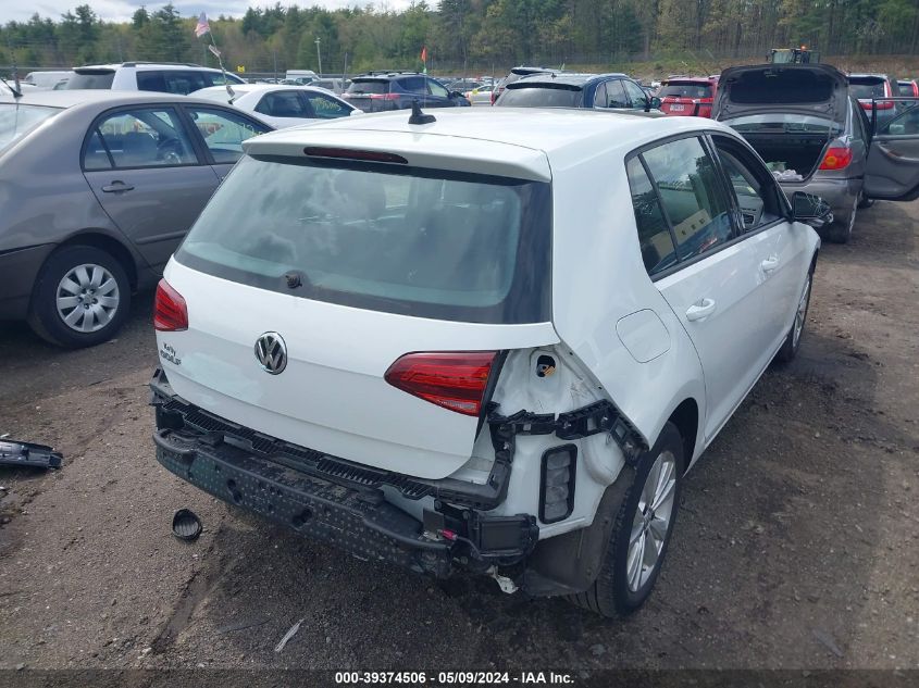 2020 Volkswagen Golf 1.4T Tsi VIN: 3VWW57AU6LM010620 Lot: 39374506