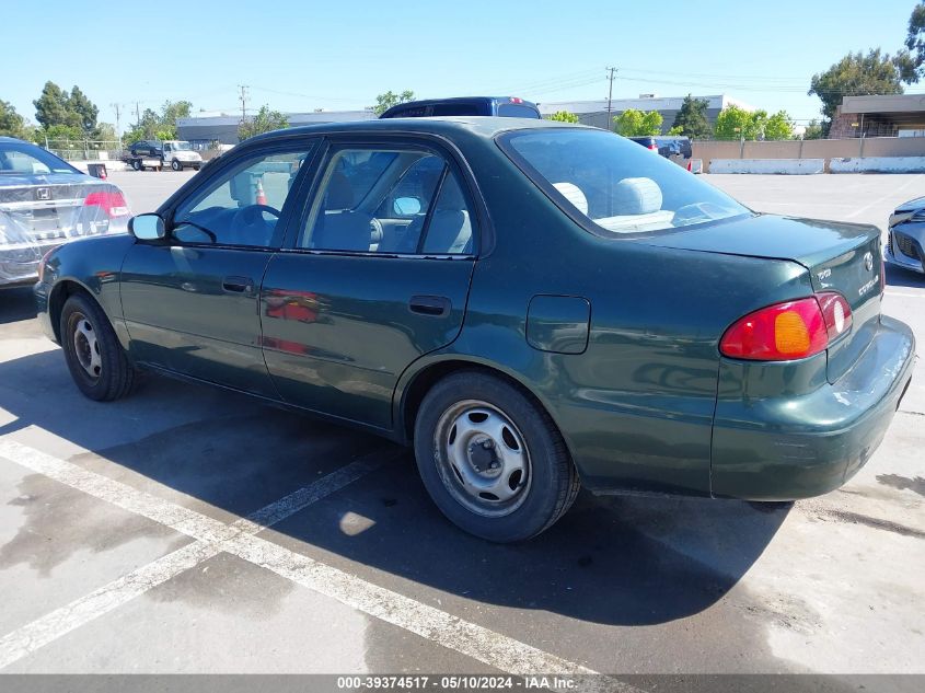 2001 Toyota Corolla Ce VIN: 1NXBR12E41Z534461 Lot: 39374517